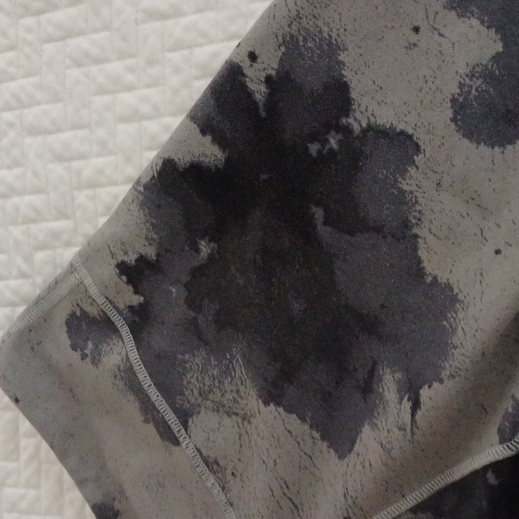 🔥🔥🔥Lululemon Wunder Under floral platoon Silver spoon cropped leggings 8 grey - Picture 12 of 13